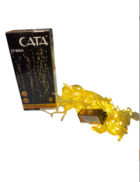 Cata CT-8504 Animasynlu Saçak 3 Mt 140 Ledli G.Işığı