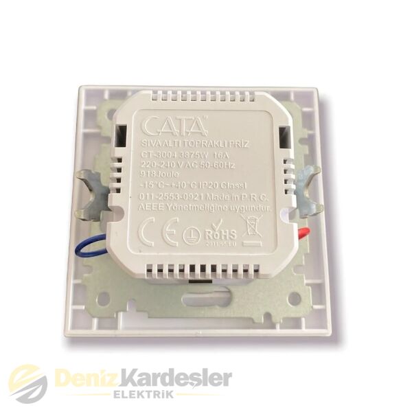 CATA ÇİTA S/A TOPRAKLI PRİZ (2 USB HIZLI ŞARJ)