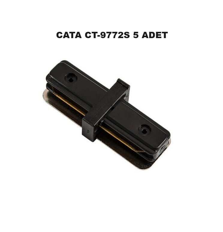 Cata CT-9772S-5 5 Adet Monofaze Ray Orta Besleme (Siyah)