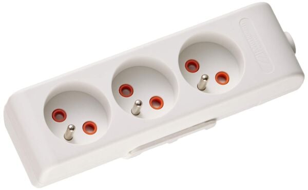 Mutlusan 001 175 330001 00 00 Rı-Tech Üçlü Ups Toplı Grup Priz(Ç.K)