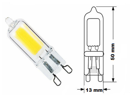 CATA 5W LED KAPSÜL AMPUL (G9) (220V) (BEYAZ)
