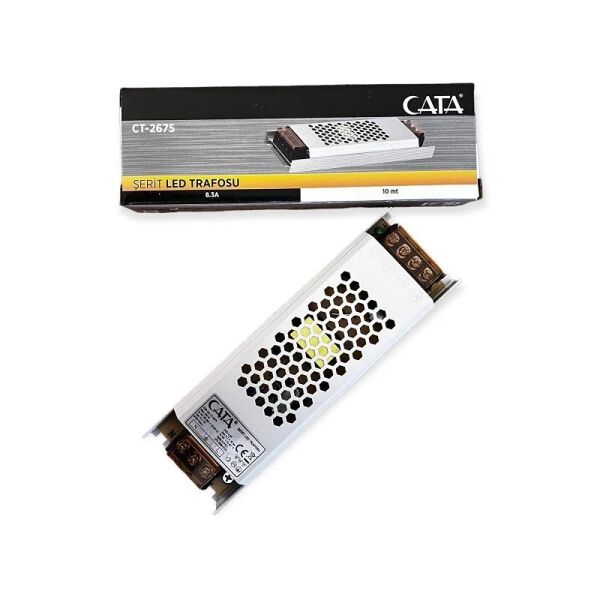 Cata CT-2675 12,5 Amper Şerit Led Trafosu (120W) (Süper Sl