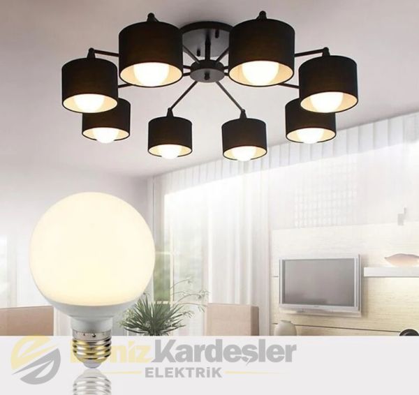 CATA 15W LEDLİ GLOP AMPUL (E-27) (GÜNIŞIĞI)
