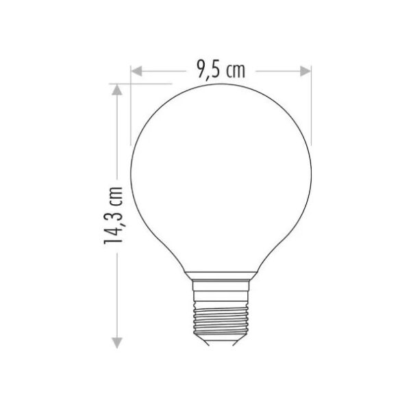 Cata CT-4235G 15W Ledli Glop Ampul (E-27) (Günışığı)
