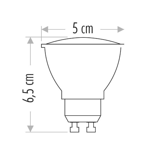 Cata CT-4210G 9W Led Ampul (Gu-10 Dimlenebilir) (Günışığı)