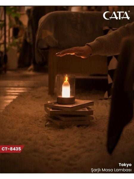 Cata CT-8432 Tokyo Şarjlı Masa Lambası(3200K-4000K-6400K)