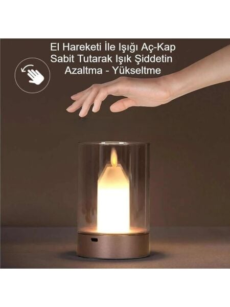 Cata CT-8432 Tokyo Şarjlı Masa Lambası(3200K-4000K-6400K)