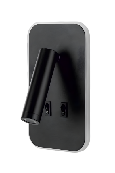 Cata CT-5243S 9W Tuvalu Led Aplik (Dış Mekan)(Siyah Kasa)