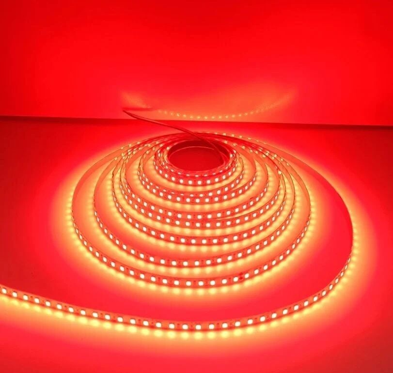 Cata 5 Metre CT-4482 10 Çip Şerit Led İç Mekan (Kırmızı)