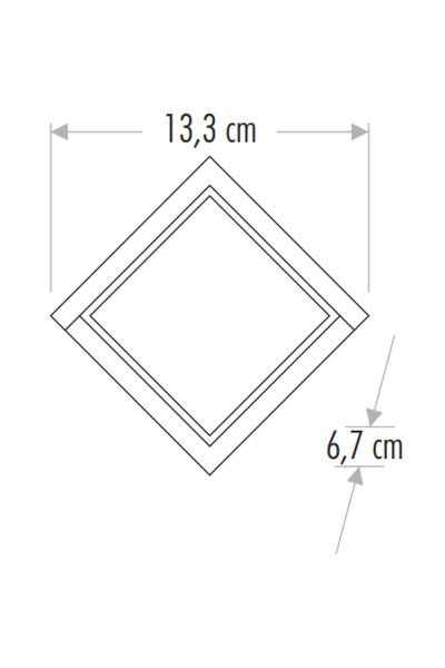 Cata CT-7078 7W Dominik Led Bahçe Aplik