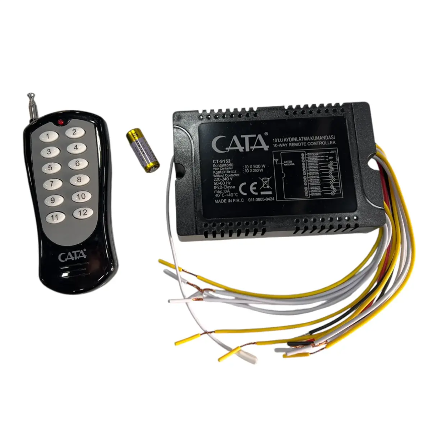 Cata CT-9152 Aydınlatma Kumandası (10X50W)