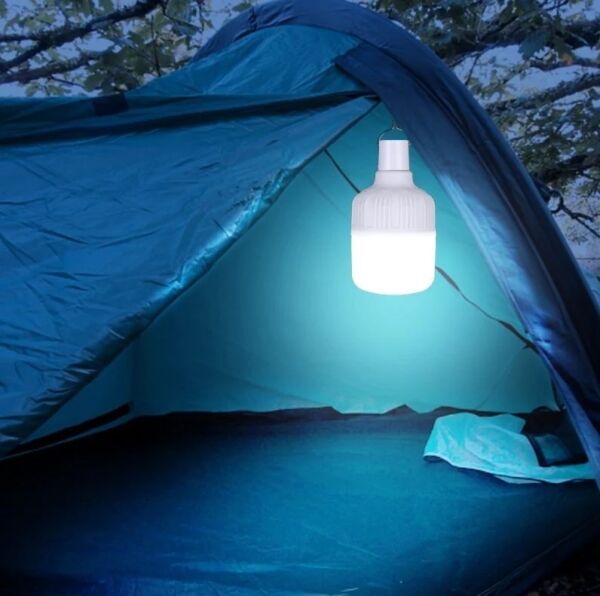 Cata CT-4279B 30W Taşınabilir Şarjlı Led Ampul(Beyaz)(4 Fon