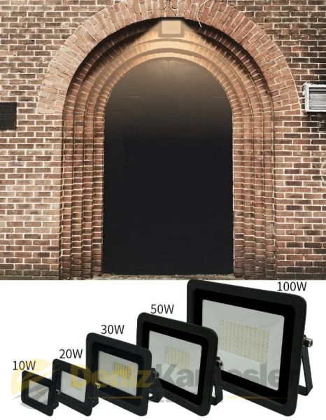 CATA 200W SLİM LED PROJEKTÖR(BEYAZ)