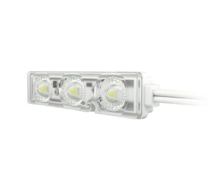 Cata CT-4592B 1,2W- 3'Lü Kristal Mercek Modül(Beyaz)