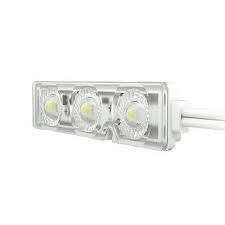CATA 1,2W- 3'LÜ KRİSTAL MERCEK MODÜL(BEYAZ)
