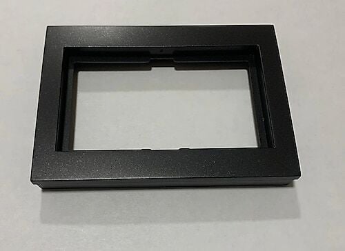 Ovivo 400-170300-907 Grano Metalik Siyah İkili Topraklı Priz Çer.