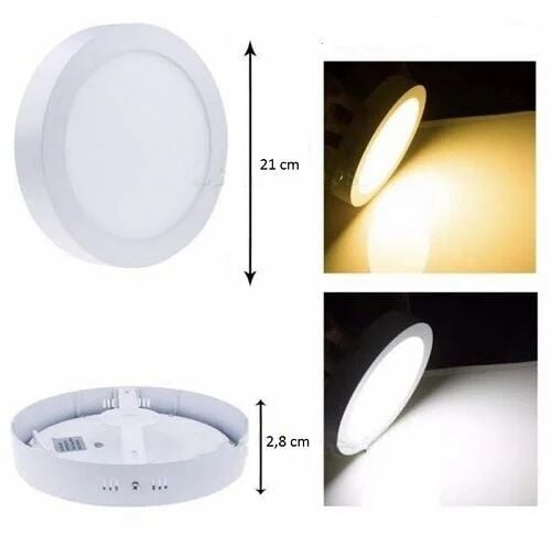 Cata CT-5273B 30W Sıva Üstü Led Panel(Yuvarlak)(Beyaz)