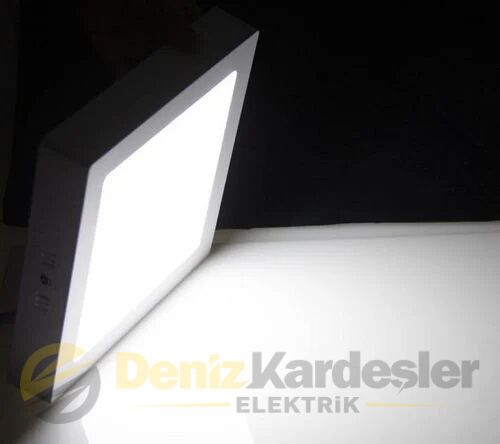 CATA 25W SIVA ÜSTÜ LED PANEL (KARE)(BEYAZ)