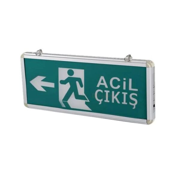 Cata CT-9179 3W Exıt Çıkış Armatürü Ledli 3 Saat Akülü