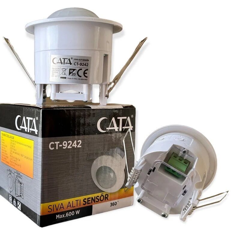 Cata CT-9242 360 Derece Sıva Altı Hareket Sensörü ( 600W)