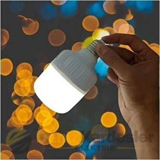CATA 35W SARJLI TORCH LED AMPUL (E-27)(BEYAZ)