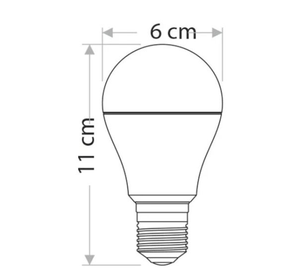 Cata CT-4259 12W Sensörlü Led Ampul(Beyaz)