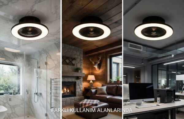 Cata CT-3011 Yıldız Led Tavan Vantilatör
