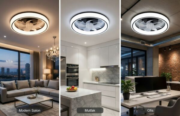 Cata CT-3010 Meltem Led Tavan Vantilatör