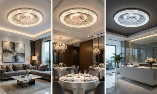 Kristal CT-3012 Led Tavan Vantilatör