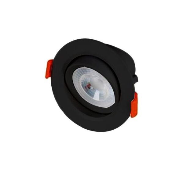 Cata CT-5200B 7W Lal Led Spot ( Siyah Kasa ) ( Beyaz Işık )