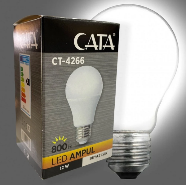 Cata CT-4266B 12W Led Ampul (E27) (Beyaz)