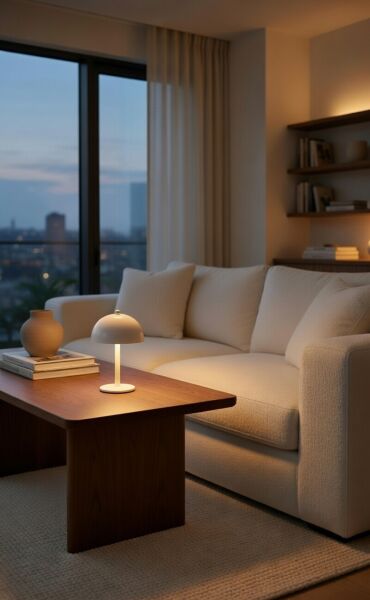 ACK MASA LAMBASI MAT BEYAZ CCT 160MM 2000mAH