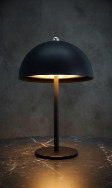 ACK MASA LAMBASI MAT SİYAH CCT 160MM 2000mAH