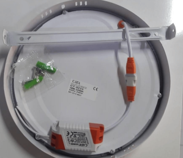 Cata CT-5233B 18W Sıva Üstü Led Panel (Yuvarlak) (Beyaz)