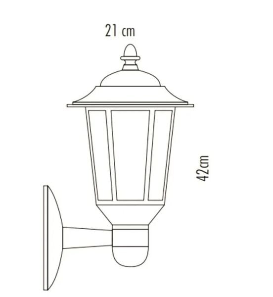 Cata CT-7110 Parma Fener Aplik 42 Cm