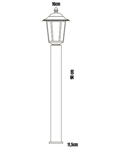 Cata CT-7113 Parma Fener Set Üstü 90 Cm