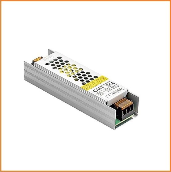 Cata CT-2574 5 Amper Şerit Led Trafosu ( 60W ) (Slim Model