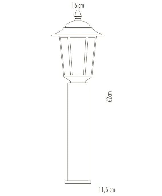 Cata CT-7112 Parma Fener Set Üstü 60 Cm