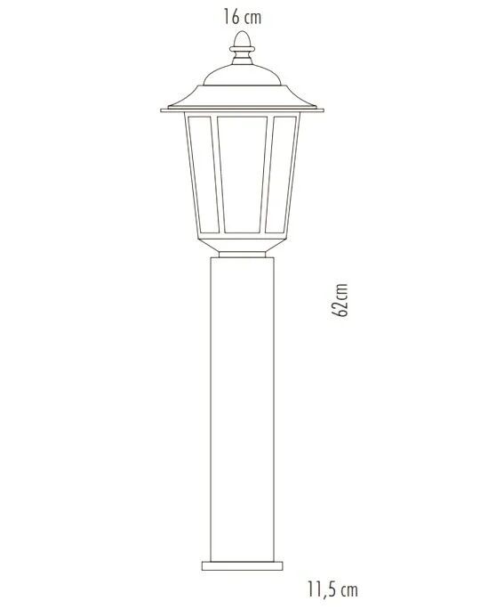 Cata CT-7112 Parma Fener Set Üstü 60 Cm