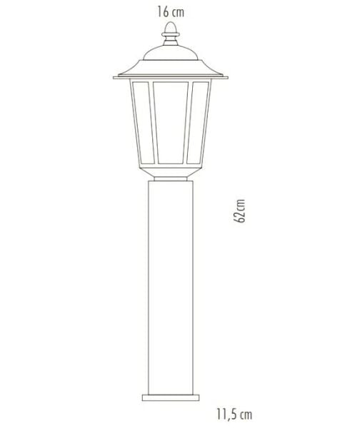 Cata CT-7112 Parma Fener Set Üstü 60 Cm