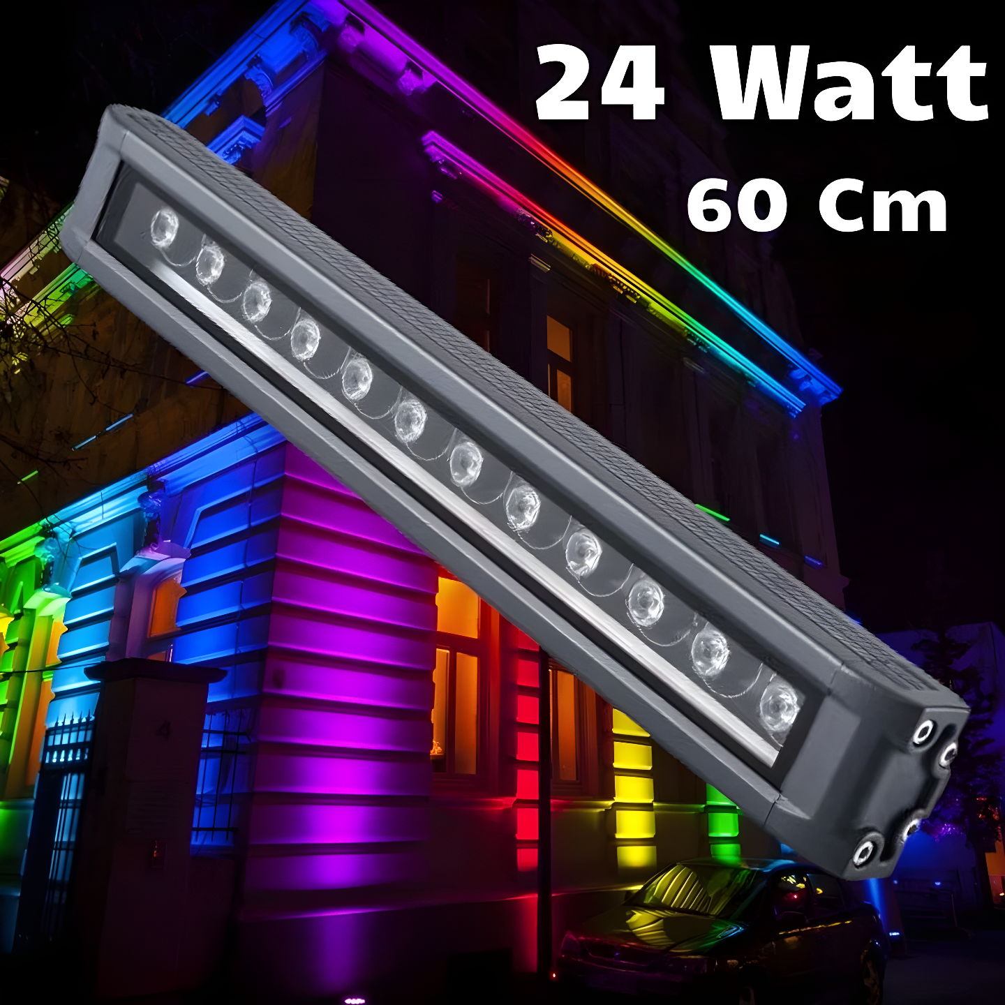 Cata CT-4696A 24W Gold Wallwasher 60Cm(Amber)