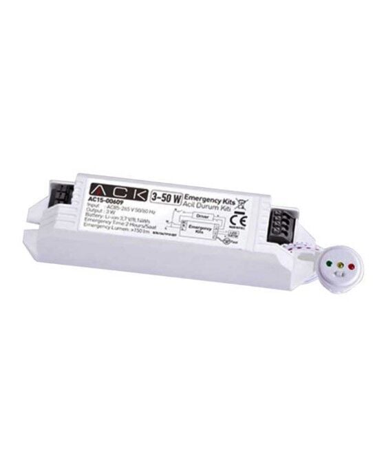 Ack AC15-00609 230V Ac/50 Hz / 1,5W Acil Aydınlatma Kiti Ip20
