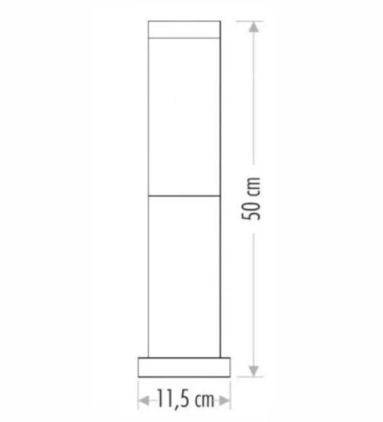 Cata CT-7013 Roma Bahçe Armatürü (40 Cm)(E27)