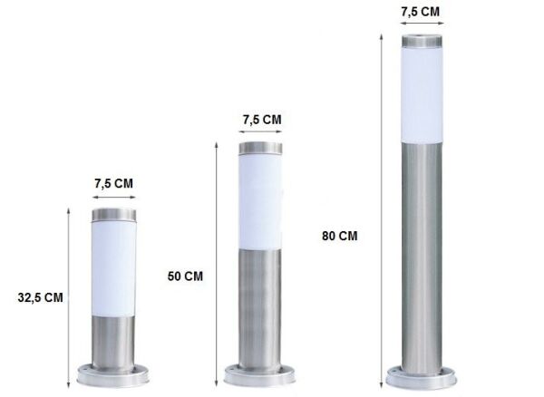 Cata CT-7010 Venedik Bahçe Armatürü (60 Cm)(E27)