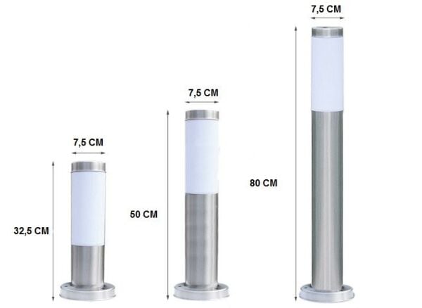 Cata CT-7010 Venedik Bahçe Armatürü (60 Cm)(E27)