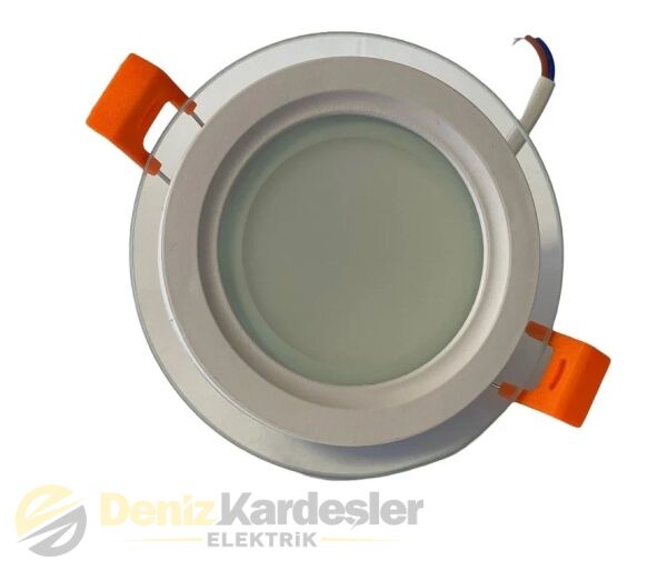 CATA 6W YUVARLAK CAMLI LED PANEL (BEYAZ)