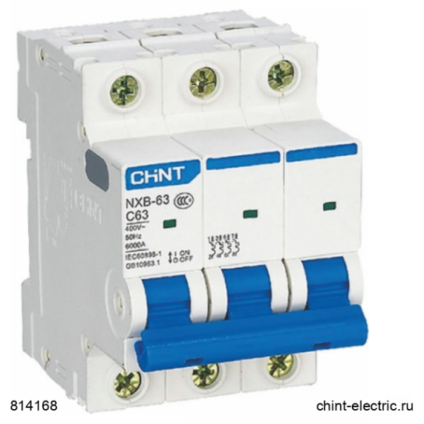 Chint 814168 Nxb 3 Kutup 6Ka C/6A Otomatik Sigorta