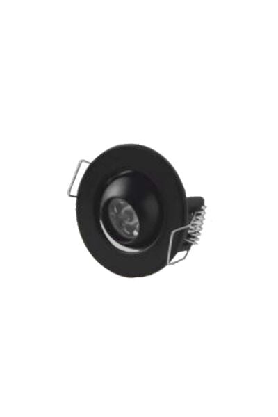 Cata CT-5268SB 1,5W Power Led Ufo Spot (Siyah Kasa ) (Beyaz)