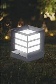 Zerpa 13351 Izgaralı Küp Bahçe Armatürü