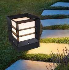 Zerpa 13351 Izgaralı Küp Bahçe Armatürü